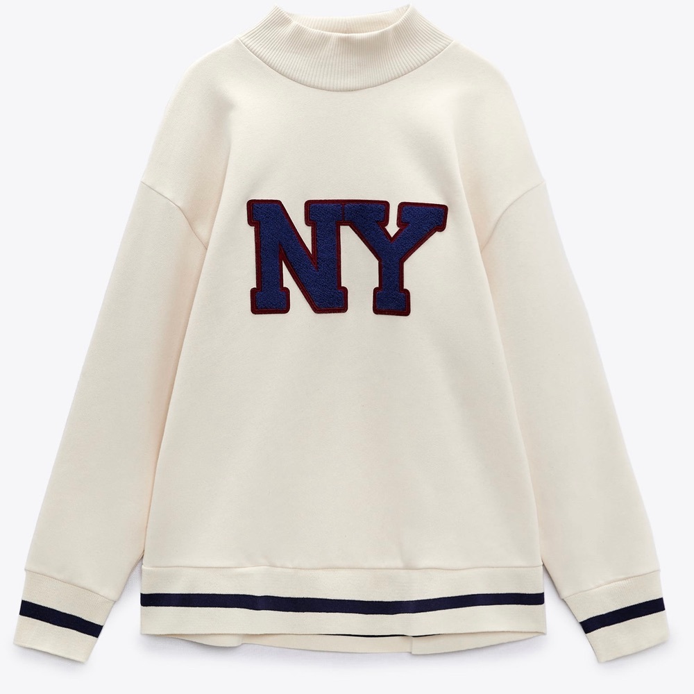 Zara Sweatshirt with NY Logo